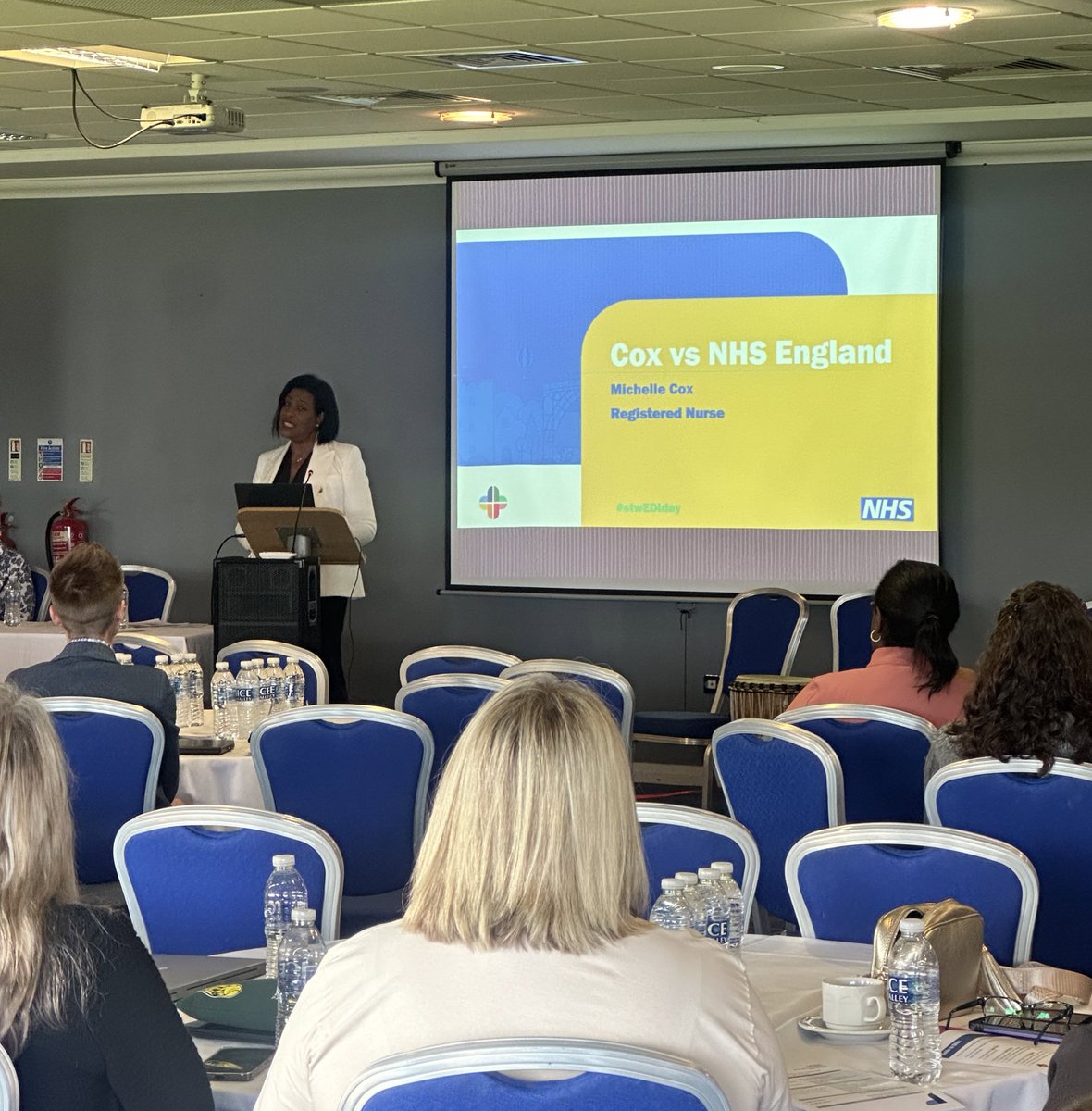 Thank you to our guest speaker, Michelle Cox, for a truly enlightening and inspirational presentation on her experience of Race Discrimination in the workplace #stwEDIday