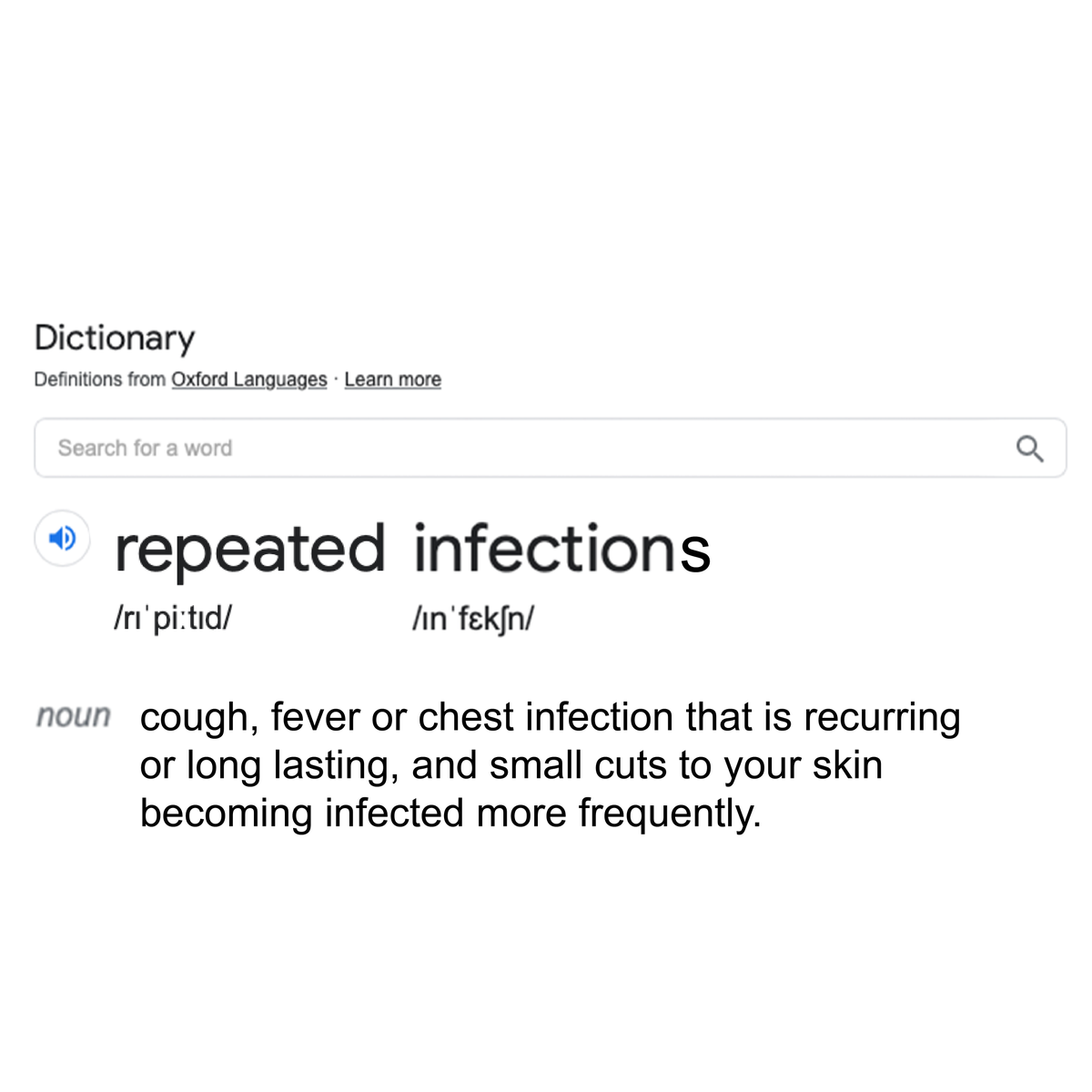 ⚠️ 20% of leukaemia patients will experience frequent or repeated infections as a symptom prior to their diagnosis.

If you are experiencing repeated infections that don't go away, contact your GP and ask for a blood test. 🩸

#SpotLeukaemia