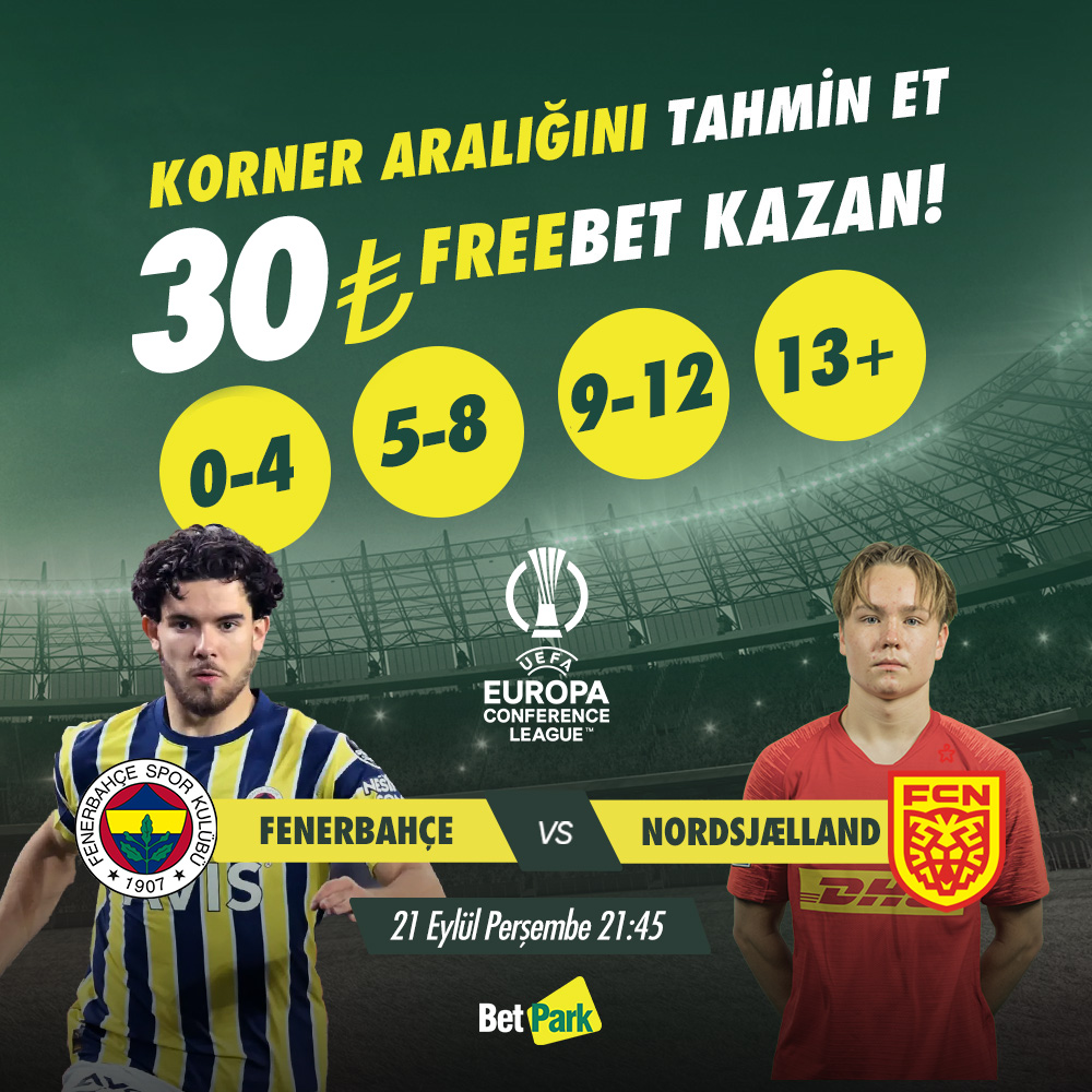 betparkbr's tweet photo. #Betpark'tan Toplam Korner Etkinliği📢

Fenerbahçe⚔️Nordsjaelland

  📌@betpark_com Takip Et!
  📌5 arkadaşını etiketleyerek FAV+RT Yap!
  📌Paylaşım Linkin ile Formu Doldur.

Form, Kurallar ve Şartlar👉 https://t.co/dp7cvxoxRR

#BetparkGiris -  https://t.co/JEqwLAWlhh  ✅ https://t.co/i5DBWZSyK4
