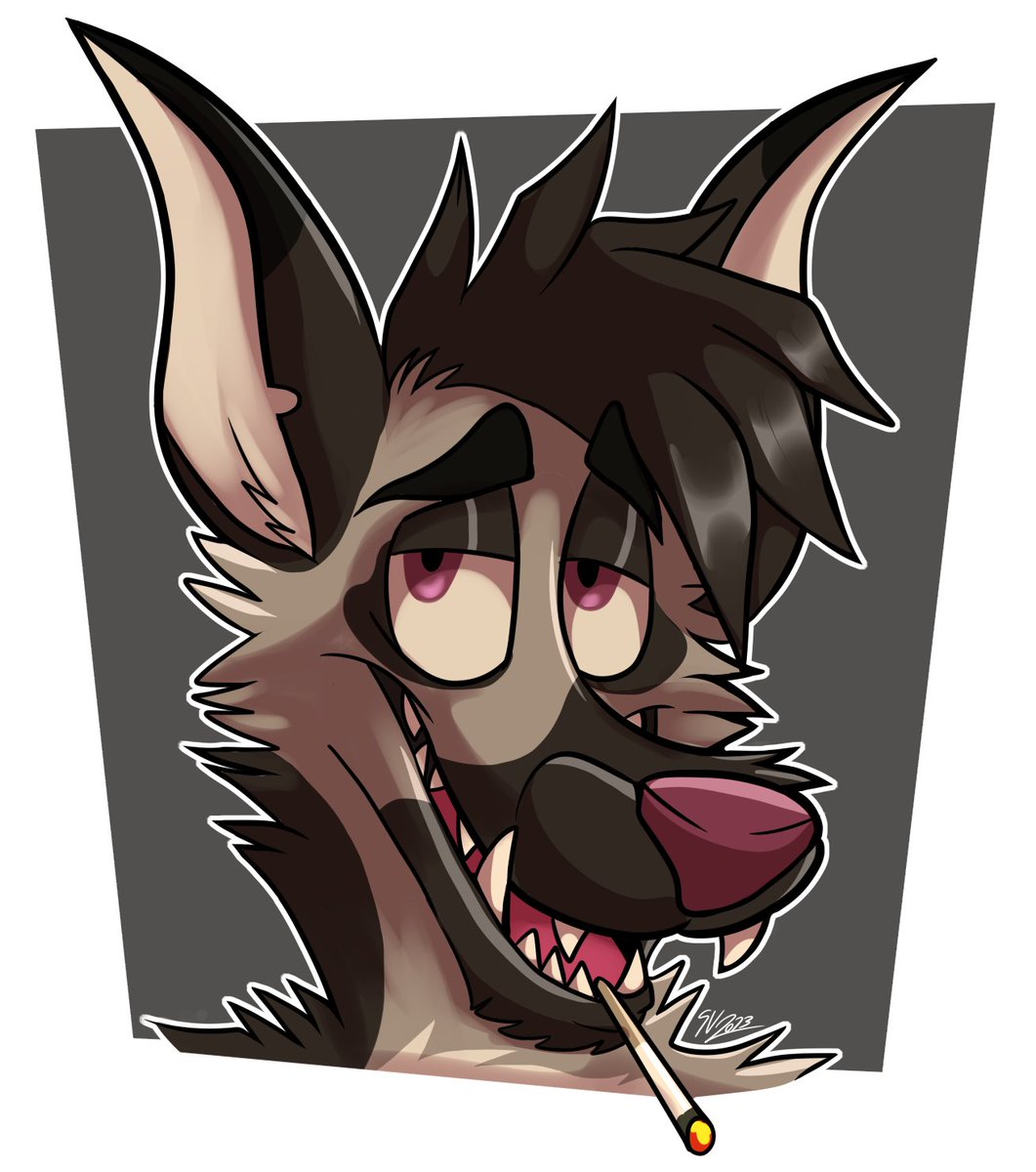 deserthyena's tweet photo. On this day, two years ago, Benario sadly passed away. Every day he stays with us in our thoughts, and lives on through the memory he's left with every single one of us.

Thank you to @VermStudio for drawing this amazing piece of the Yeen himself.

Rest easy, ya big YeNr. https://t.co/sXt2pnhVgA