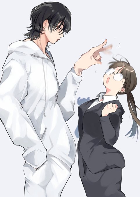 他のメンバーと少し談笑しただけでなぜか不動のセンターから無慈悲なデコピンをくらうマネージャーちゃん 