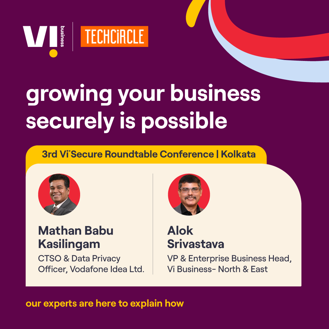 ViBusinessIndia's tweet photo. How can you safeguard your #growingbusiness? What security challenges are there? How can your #businesssecurity be strengthened? Prepare to discover all of this and more in our 3rd edition of #ViSecure Roundtable Conference, Kolkata, with #insights from our session experts. https://t.co/FE7WZQkjsY