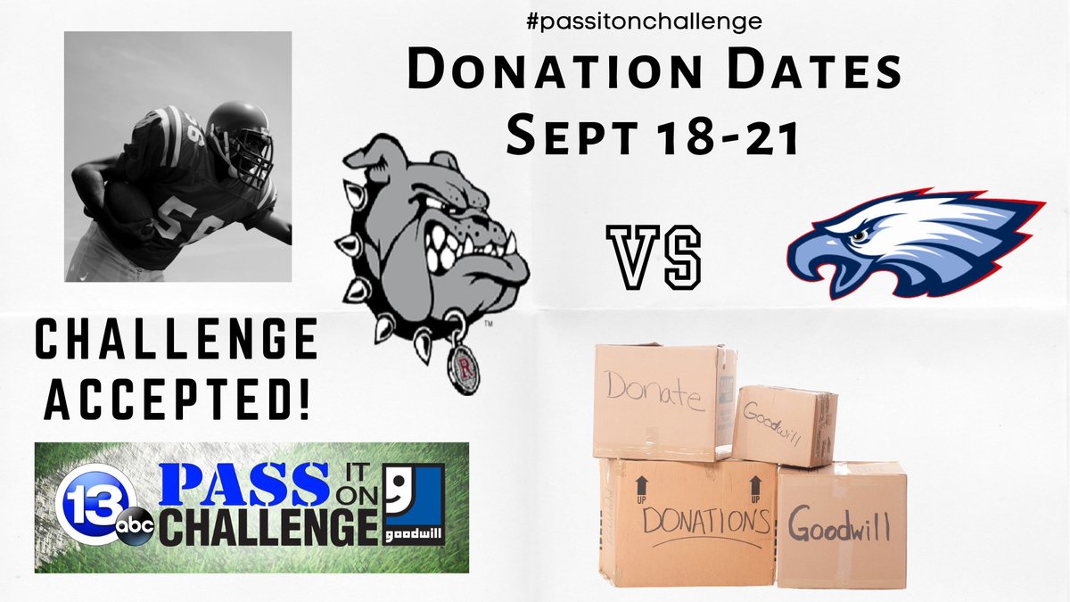 RossfordAth's tweet photo. Today is the last day to drop off items to the @GoodwillINW trailer that is in the Jr-Sr High School parking lot. https://t.co/20YGEU0LiH