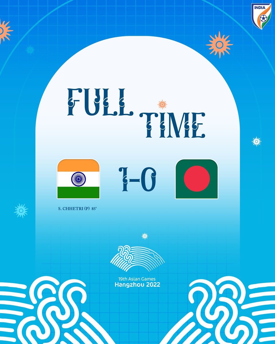 The Blue Tigers roar with pride! India's national football team secures a thrilling victory against Bangladesh. 
 🇮🇳⚽🙌 #BlueTigers #INDvsBAN #FootballVictory
#Asian
 #BlueTigers