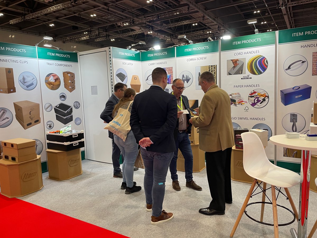 itemproducts's tweet image. London Packaging Week at ExCel is well underway! Here, make sure you drop by stand D22 to discuss any of your packaging component requirements. Not registered, just click here - lnkd.in/emCU4gYx to #packagingcomponents #packaginginnovations @EasyfairsPackUK