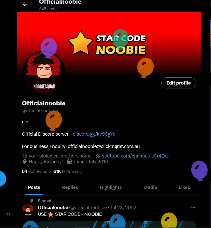 Officialnoobie tweet media