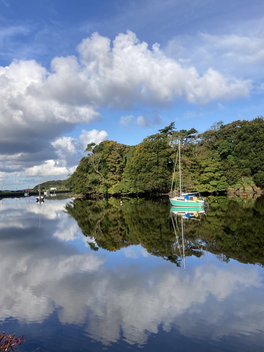 Calm morning at the Quay, Westport.