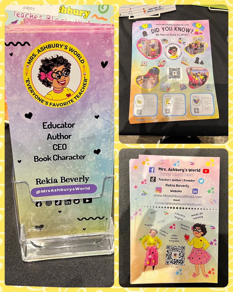 ☀️ Don’t worry if you can’t make it to one of the in person events. It’s possible for you to #learn with us virtually 🎉.

👥 Parents - bit.ly/ParentsOfMrsAs…

🍎 Educators - bit.ly/EducatorFriend…

🌎 Organizations/Community &amp; Schools- bit.ly/SchoolandCommu…
#mrsashburysworld