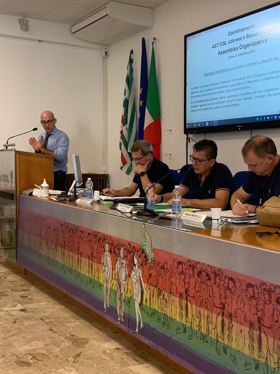 An_Pittelli's tweet photo. Assemblea Organizzativa Ast Cisl Udinese e Bassa Friulana- Giovani e Sindacato, parlando di lavoro, tutele, cultura della sicurezza già nelle classi. 

#Cisl #fitcisl #cislfvg #regionefriuliveneziagiulia #fvg https://t.co/bGZALW2Lni