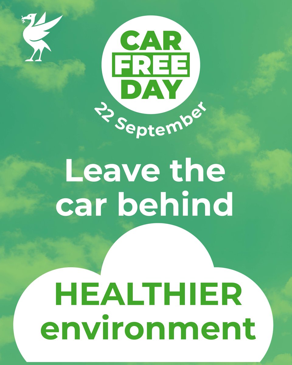 Tomorrow is #CarFreeDay. If you can leave the car behind, it's a win-for for your health and the environment. As Neil Armstrong might have said: 'One small step for each of you, one giant leap together for our climate.' #BeTheChange