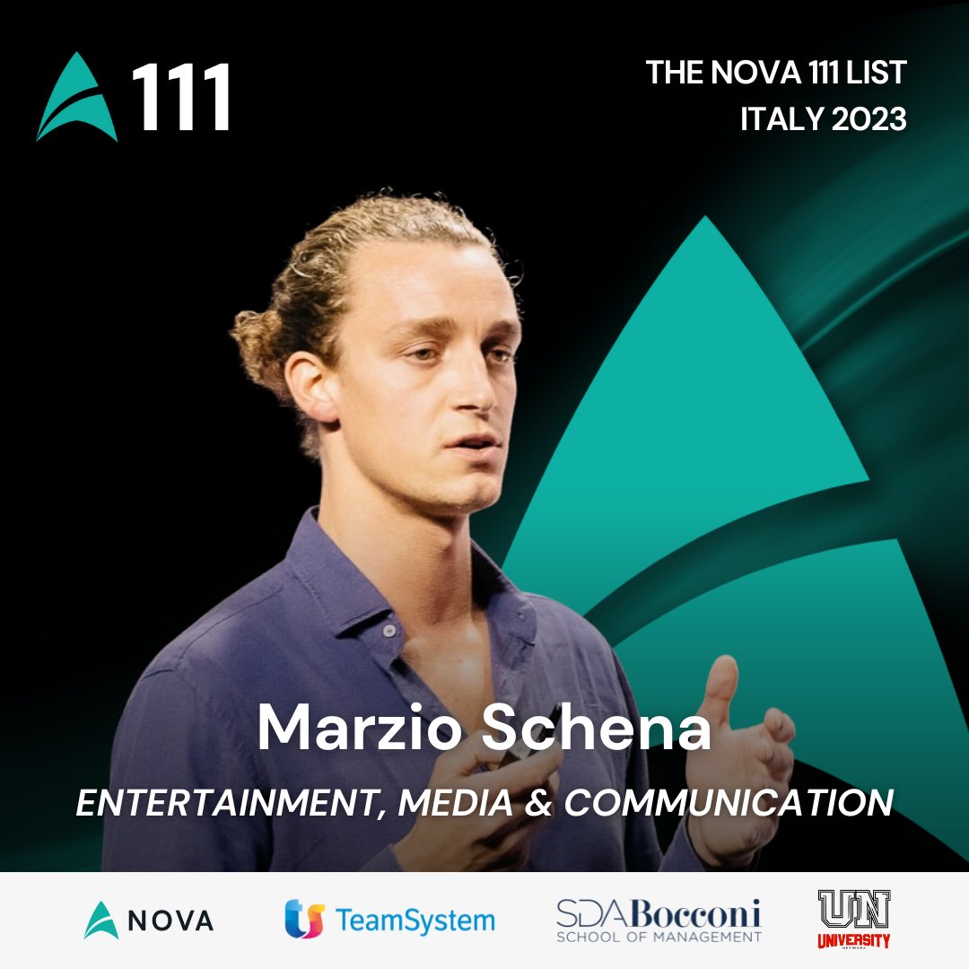 The Nova 111 List brings together the best talent under 35, across 11 sectors, who have achieved outstanding results and are driving positive impact. 
Proud to be selected as an empowering leader within the Entertinment, Media and Comm. sector for 2023's edition!
🚀🚀🚀