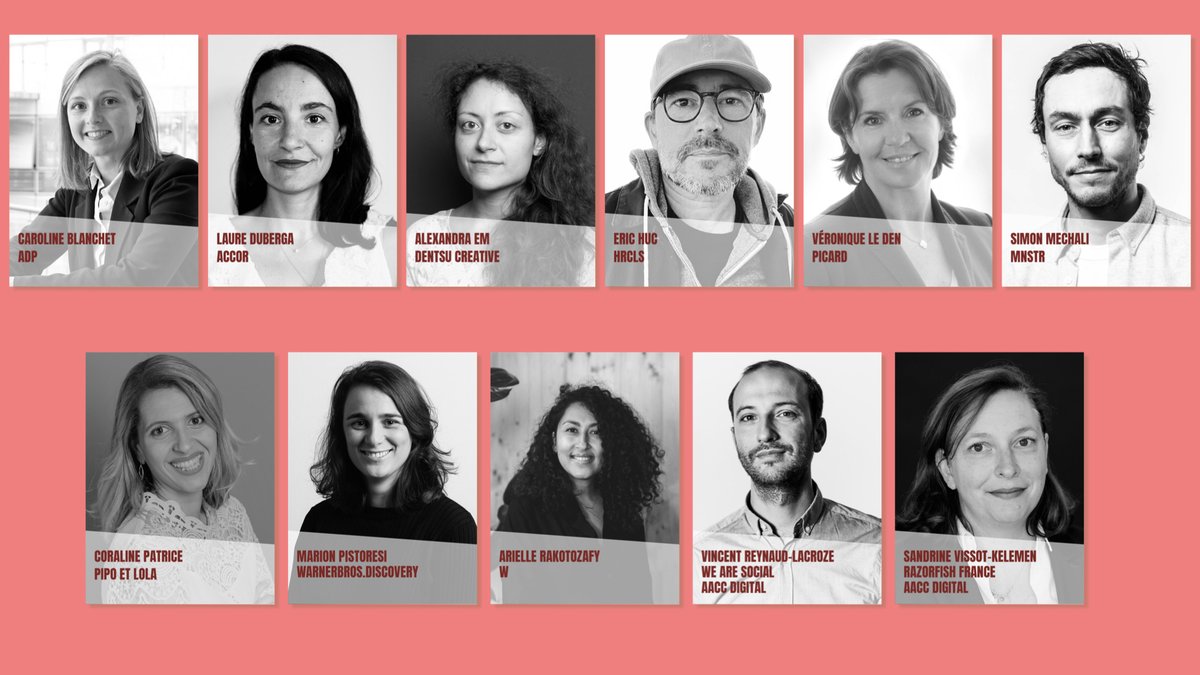 Merci aux jurés <a href="/Caro_Blanchet/">Caroline Blanchet</a> <a href="/GroupeADP/">Groupe ADP</a>, Laure Duberga <a href="/Accor/">Accor Group</a>, <a href="/alejandra_em/">Alexandra Em</a> <a href="/DentsuCRTVfr/">DENTSU CREATIVE France</a>, <a href="/panoplie/">huc eric</a> <a href="/HRCLSrec/">HRCLS Rec</a>, Veronique Le Den <a href="/picardsurgeles/">Picard Surgelés</a>, @SimonMechali <a href="/MNSTR_agence/">mnstr</a>, Coralie Patrice - Pipo et Lola, <a href="/MarionPisto/">Marion PISTO</a> <a href="/warnerbrosfr/">Warner Bros France</a>, <a href="/ArielleRakoto/">Arielle Rakotozafy</a> @wcie, Vincent