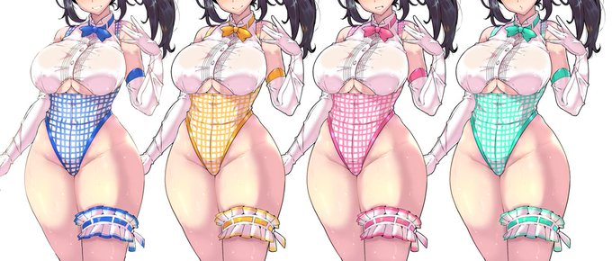 4着揃うと見栄えがいい。 