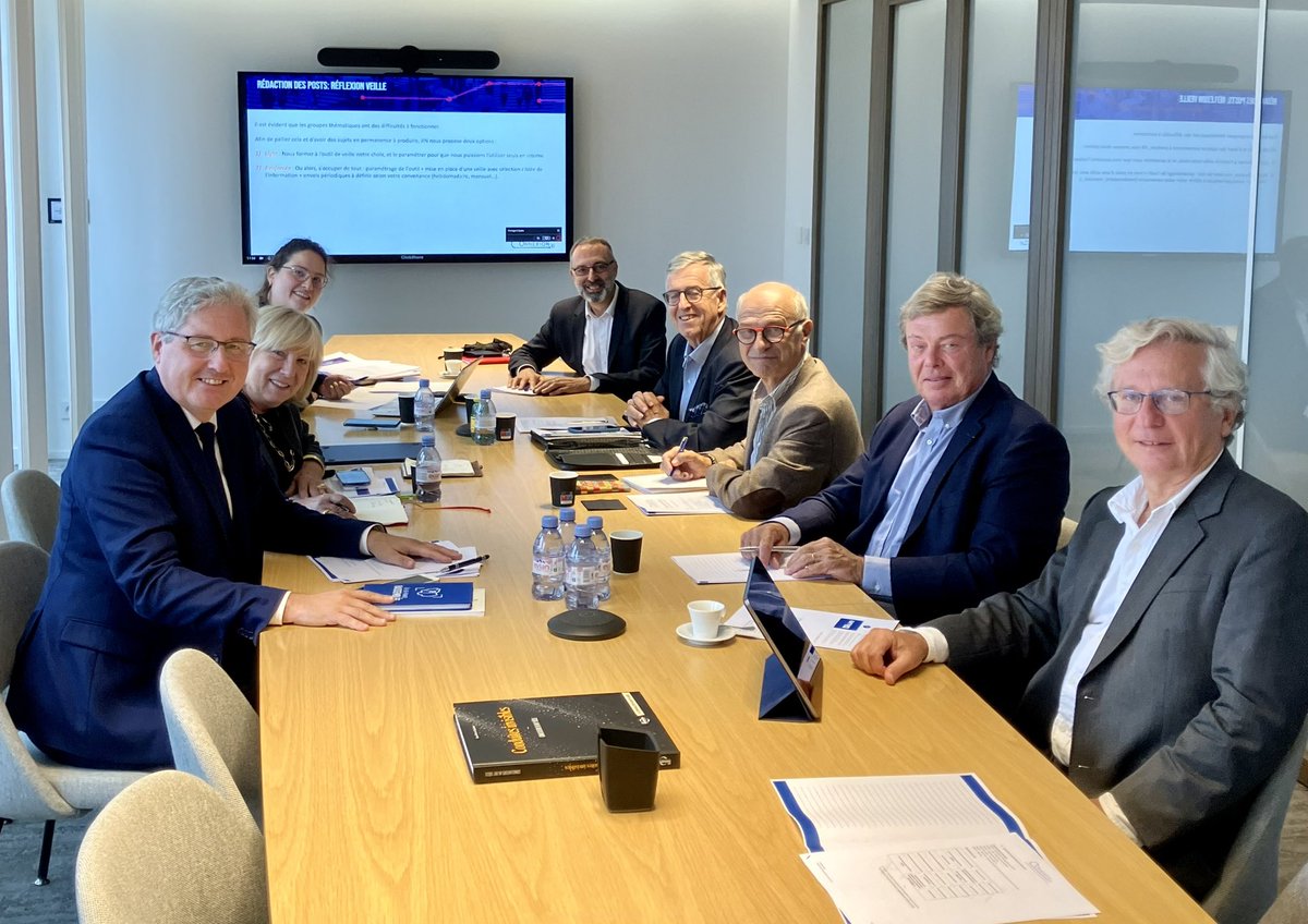 ptebibel's tweet photo. Ce matin je représentais Loxam au CA de Connexion 21. Une rentrée dans les starting-blocks pour continuer à promouvoir les infrastructures au service du bien-être des usagers et les entreprises qui agissent pour les construire et les entretenir. 👉https://t.co/9om8tSd2Yt https://t.co/apZ4DWTxE1