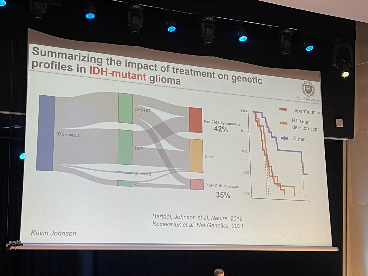 Genomics and epigenomics by Dr Roel Verhaak @roelverhaak @EANOassociation #EANO2023 Evaluation of tumor and surrounding microenvironment changes in high grade gliomas over time via GLASS Consortium synapse.org/glass @YNeurosurgery