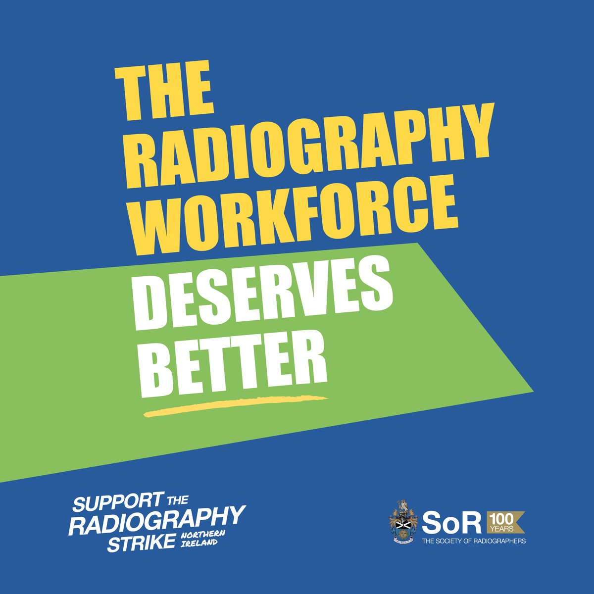 SCoRMembers's tweet photo. In N.Ireland, almost 10% of the population are waiting for diagnostic tests and we’re struggling to provide the care that you deserve. 

We hope you can support us so we #radiography professionals, can continue to be at the heart of patient care.

#respectradiography https://t.co/9EUzZGvJnM