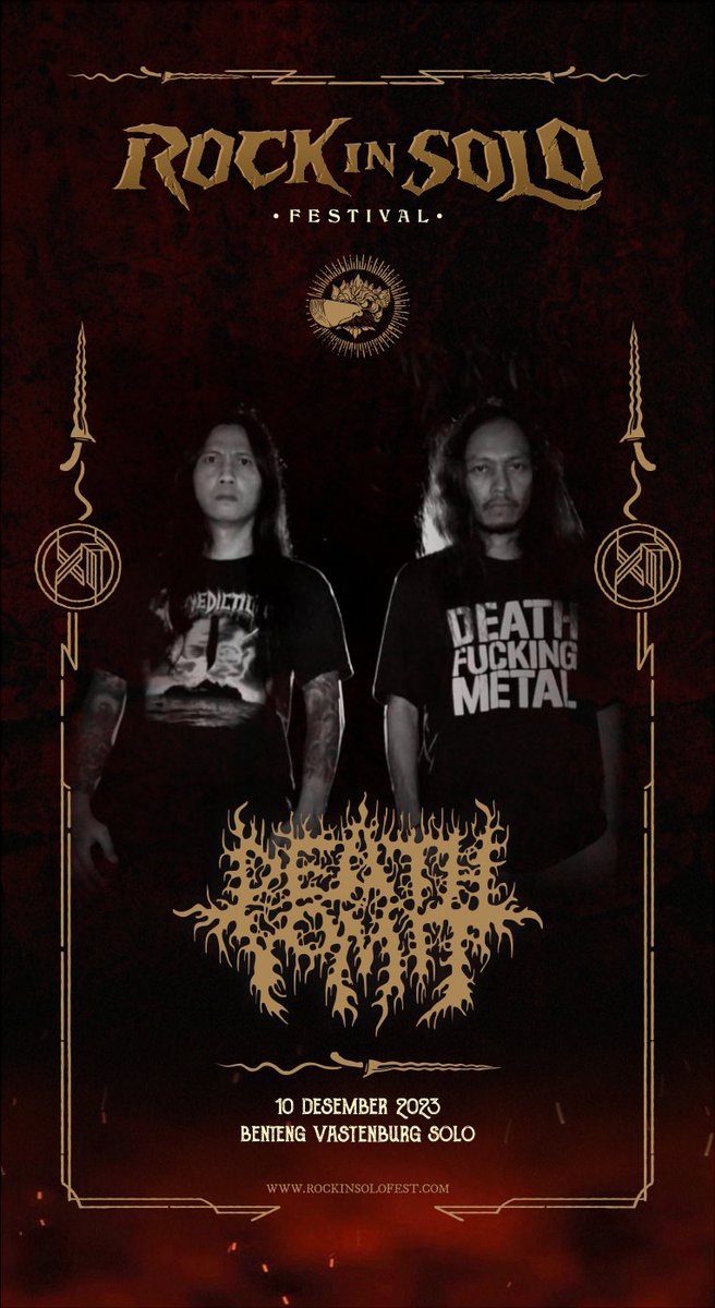 Death fucking metal! 

Death fucking duo (?)

DEATH fucking VOMIT!