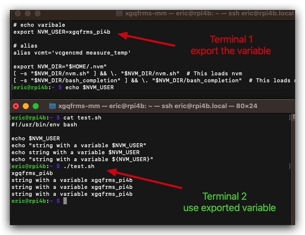 xgqfrms's tweet image. How to print a string with a variable by using the echo command in the shell script All In One cnblogs.com/xgqfrms/p/1771… #bash #shell_script #cnblogs #environment_variable #webfullstack #Linux via @xgqfrms