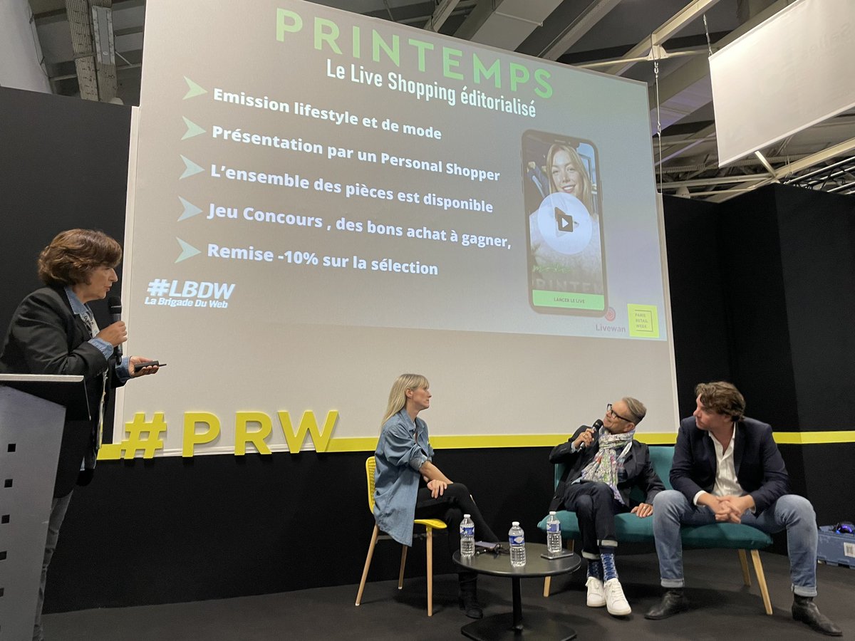 Camille Jourdain (@camillejourdain) on Twitter photo Solliciter un Personal Shopper pour prĂ©senter des produits lors dâune Live.
Notamment dans les secteurs lifestyle et mode.
Avec des mĂ©caniques de jeux concours pour faire gagner des bons dâachat.
<a href="/JeromeMONANGE/">JĂ©rĂŽme MONANGE îš</a> <a href="/LaBrigadeDuWeb/">La Brigade Du Web</a>
#ParisRetailWeek #LiveShopping Solliciter un Personal Shopper pour prĂ©senter des produits lors dâune Live.
Notamment dans les secteurs lifestyle et mode.
Avec des mĂ©caniques de jeux concours pour faire gagner des bons dâachat.
<a href="/JeromeMONANGE/">JĂ©rĂŽme MONANGE îš</a> <a href="/LaBrigadeDuWeb/">La Brigade Du Web</a>
#ParisRetailWeek #LiveShopping