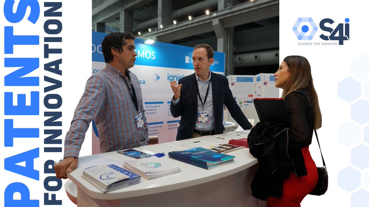 s4industry's tweet photo. 💡 #P4i is back and bigger than ever, being part of #ScienceforIndustry, with:
📖 Catalogue of patents from research groups
📣 Corporate Innovation Challenges
🎤 Agenda with experts
🤝 1-to-1 meetings with #investors and #companies
📲 APP for networking
➡️ https://t.co/uyCGbrZMea https://t.co/6FU4m3jaPn