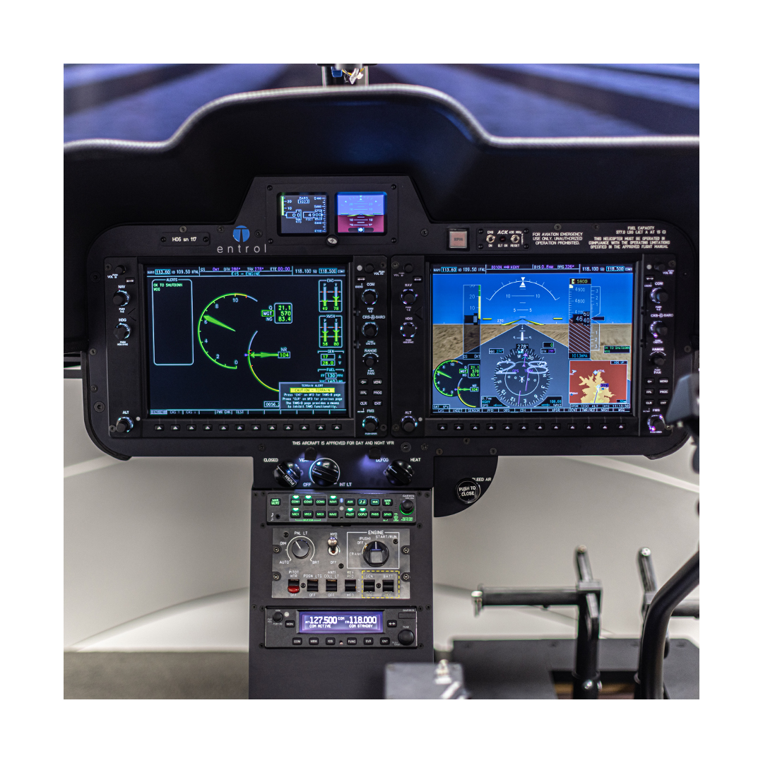entrolsimulator's tweet image. You can even choose between the Bell 505 and the Cabri G2 configurations.

Do you want to see how the simulator performs?

entrol.net/news/842-entro…

#Simulators #FlightSimulators #FTD #FNPT #AATD #HelicopterTraining #H1000 #Reconfigurable #Video