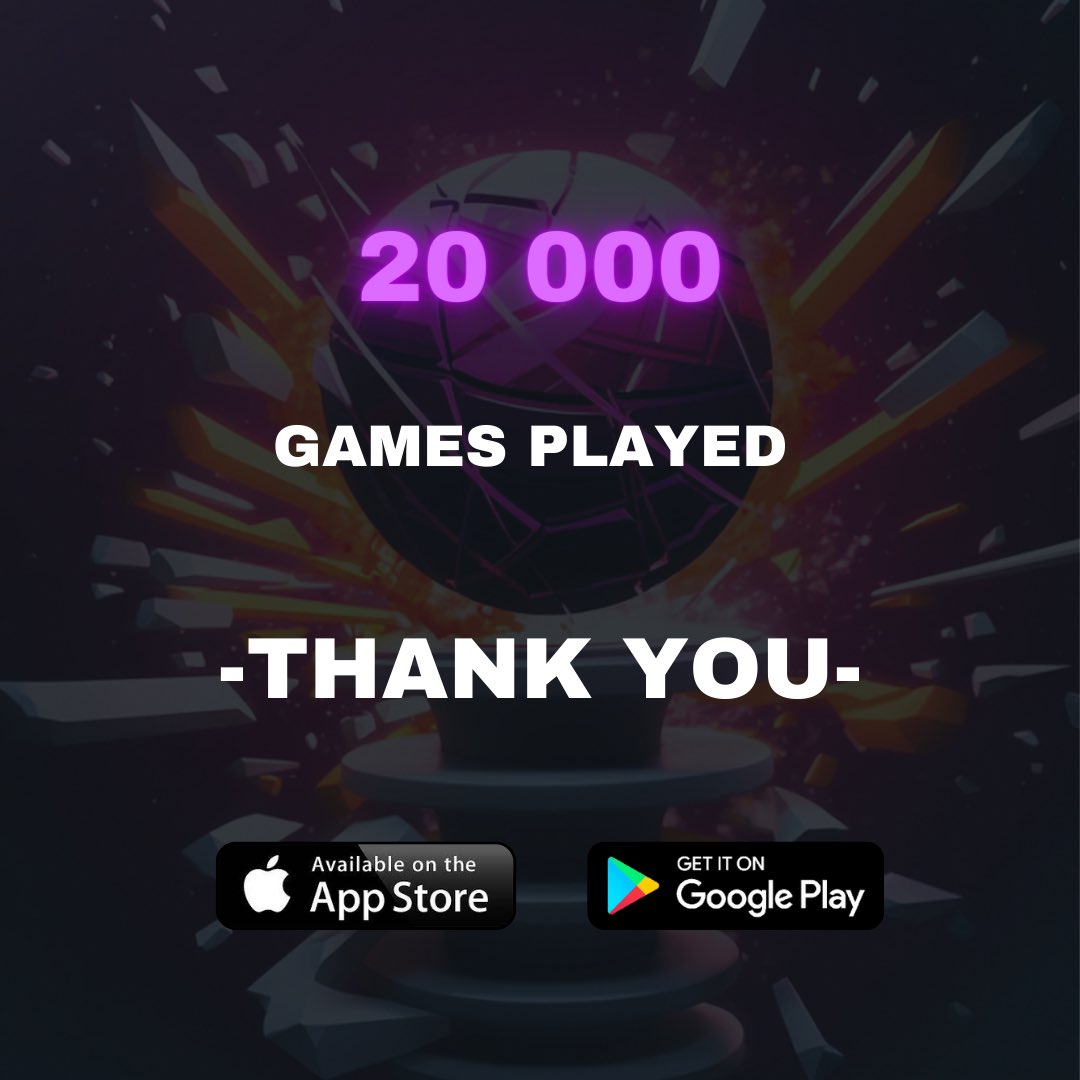 It's going too fast !Thanks again 🔥💜

#application #applications #app #MobileApp #MobileGame #mobilesgames #Mobilegame #Mobilegaming