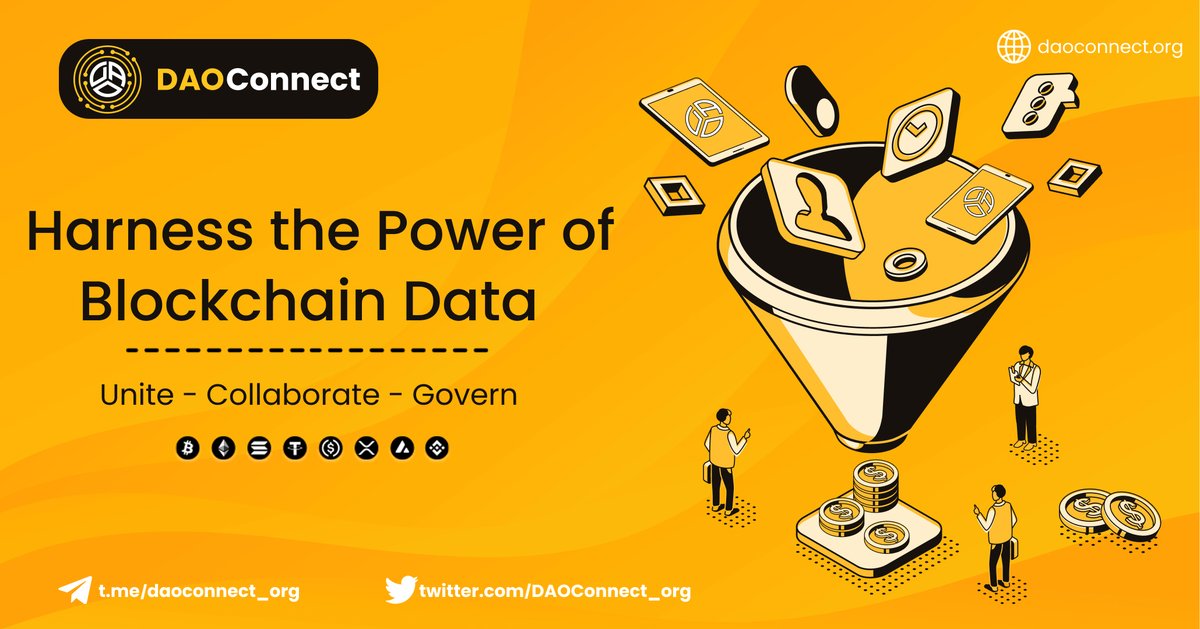 DAOConnect_org's tweet photo. 🔓Unlock the full potential of #blockchaindata with #DAOConnect! 🌐

🔎Harness the transparency and security of the blockchain to make informed decisions, track your contributions, and shape the future of decentralized governance.⚡️

➡️Join us on this data-driven journey! 😎 https://t.co/4OYm6SdAh4