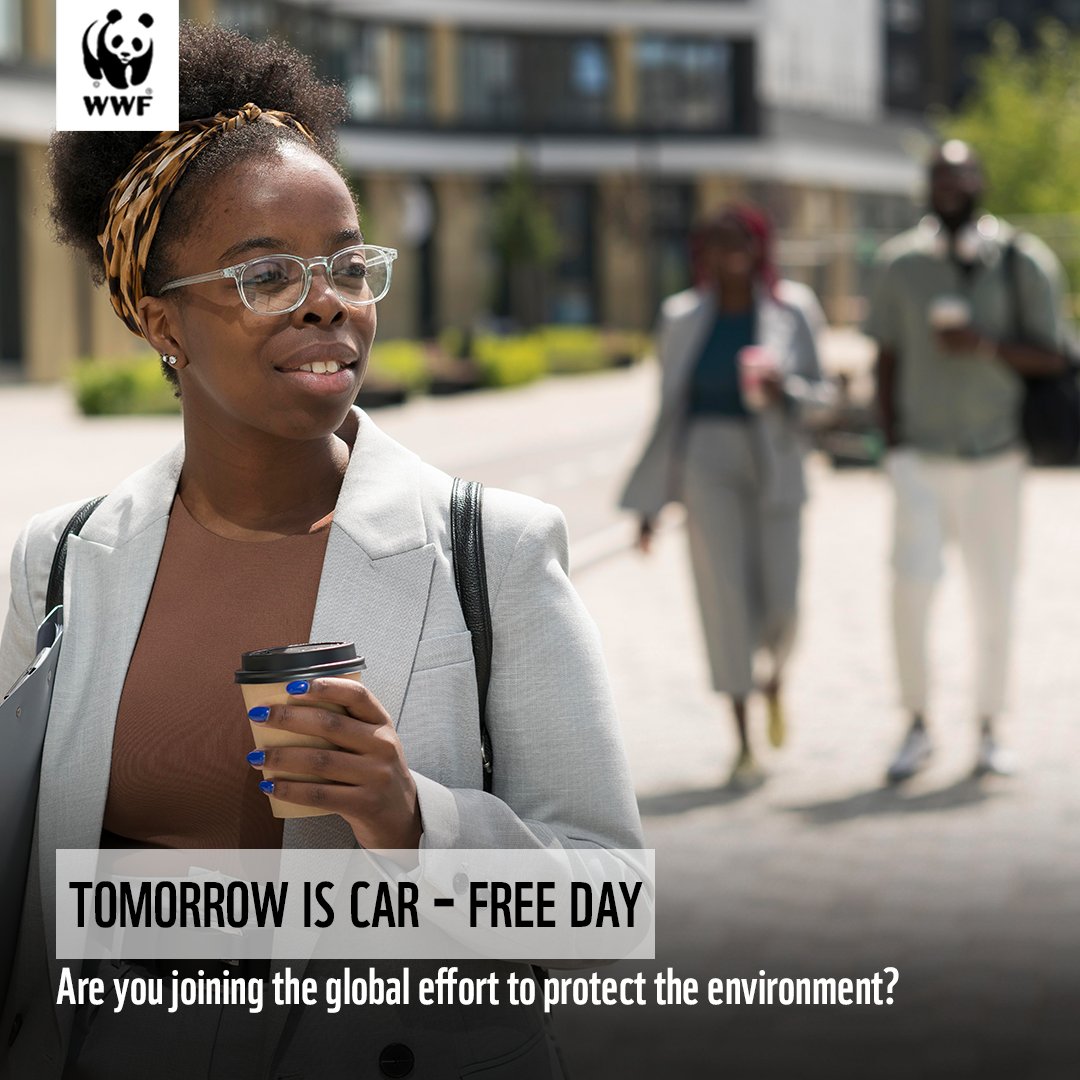We are counting down to Car-Free Day tomorrow 22nd September.  With just a few a hours to go should we count you in? How are you bonding with nature and saving the climate tomorrow? What mode of transport are you using on car-free day?  
Share in the comments below.