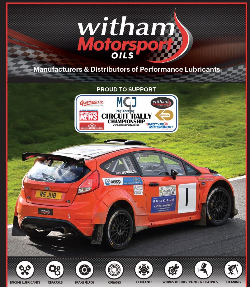 We are delighted to announce that Witham Motorsport will be the specialist lubricant partner to the new 2023/24 Circuit Rally Championship.

Read the full story:
withamgroup.co.uk/blog/witham-mo…

#rallying #circuitrallychampionship