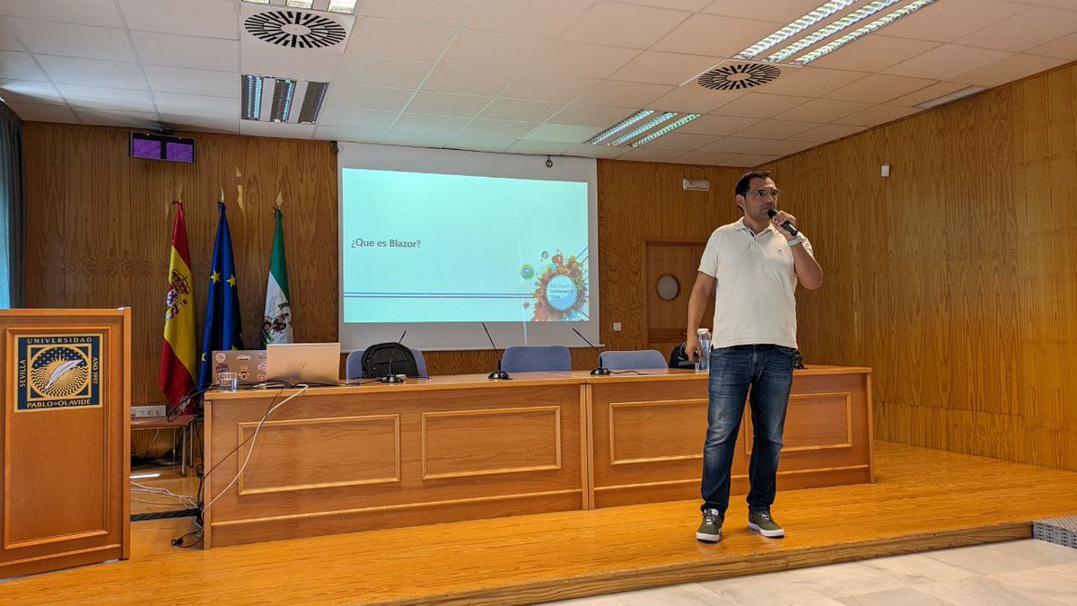 Asociación de Estudiantes de Software Libre UPO (@esoliupo) on Twitter photo Terminamos el descanso y volvemos a la carga con #Blazor de la mano de <a href="/MarceloVillacor/">Marcelo VM</a>. Ojo a quienes les gusta el desarrollo web.
#MicrosoftCommunityTour Terminamos el descanso y volvemos a la carga con #Blazor de la mano de <a href="/MarceloVillacor/">Marcelo VM</a>. Ojo a quienes les gusta el desarrollo web.
#MicrosoftCommunityTour