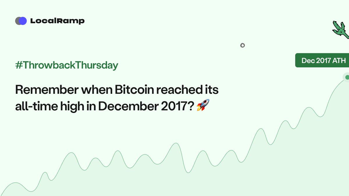 LocalRamp's tweet image. Let's take a nostalgic trip down memory lane together! 

Did you buy/sell/hold, and what lessons did you learn from that exhilarating time?

#localramp #btc