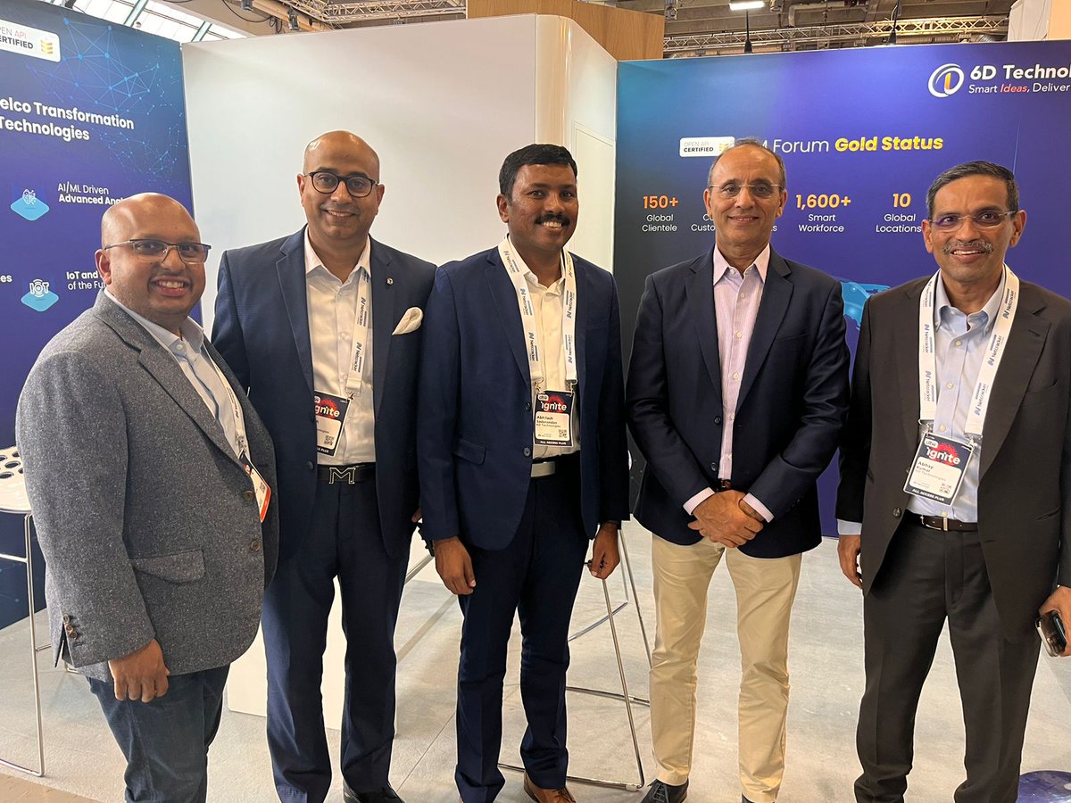 6dtechnology's tweet photo. Our team was excited to engage in insightful discussions with Manjot Singh Mann and Sundi Balu. It's incredible to see how collaboration and knowledge-sharing can pave the way for transformative advancements in our field!
#DTW23 #Ignite  #6DTechnologies #DTWCopenhagen #6DTech https://t.co/4vdnRnmccc