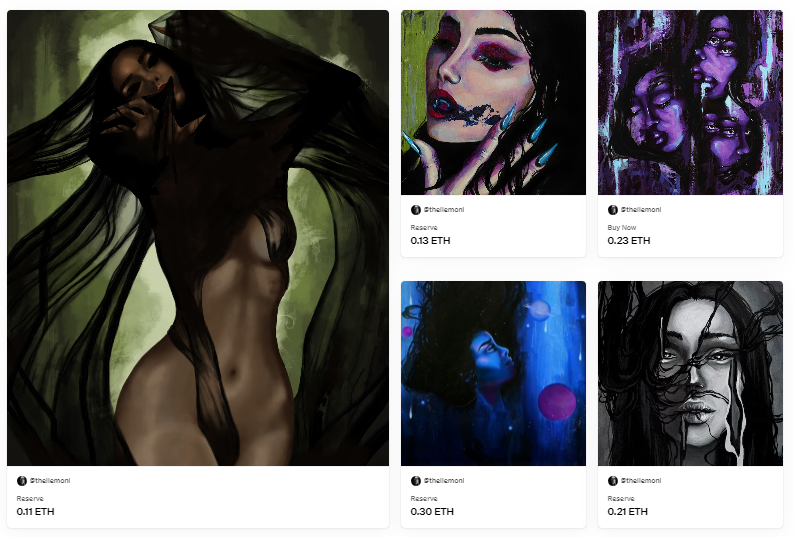 theliemoni's tweet photo. Good morning fam ❤️🔥
Available 1/1 arts on Foundation!
Buy them all 😍
👉https://t.co/ZNBEcOMei9
#BEALIBI #LovePowerCoin #888InnerCircle https://t.co/yWZ8m8ErIw