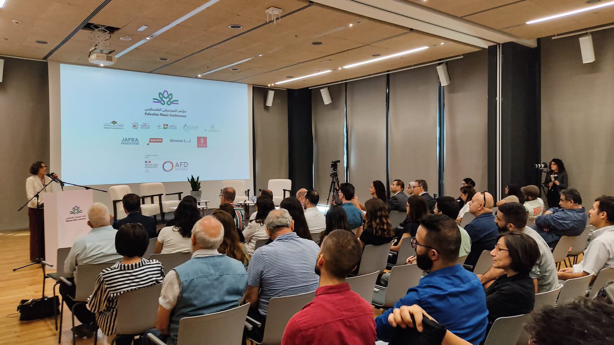 Can 🎼 change lives? With our partners <a href="/JafraProduction/">Jafra Productions جفرا للإنتاج</a> <a href="/expertisefrance/">Expertise France</a> &amp; <a href="/sacem/">Sacem</a>, we believe it’s possible! 🎯
Live from the 1st Palestine Music Conference exploring the needs &amp; challenges of the 🇵🇸 music industry &amp; fostering 🤝 that will shape the future of this vibrant sector.