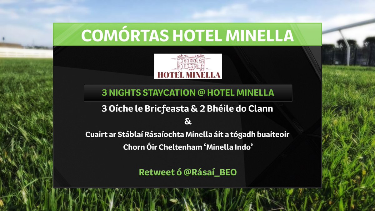 Comórtas nua! Repost to be in with a chance to win! Winner announced on Saturday. 🏇🏇🏇