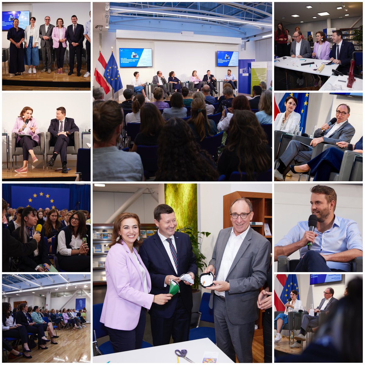 Im Haus der EU🇪🇺🇦🇹🎡 haben wir diese Woche intensiv über das von der <a href="/EU_Commission/">European Commission</a> vorgeschlagene Recht auf Reparatur, die neuen EU-Vorgaben zur Reparierbarkeit von Produkten und den EU-finanzierten Reparaturbonus diskutiert. Ich habe mich sehr gefreut, dabei mit den