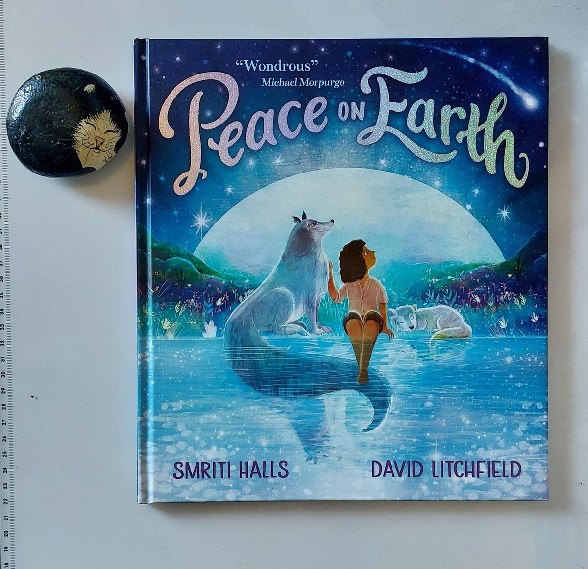 A wonderful book launch last night @kewbookshop for @SmritiPH @dc_litchfield beautiful #picturebook #PeaceOnEarth! Really lovely to have met you both and so many others, rain and all! #WorldPeaceDay #InternationalDayOfPeace #childrensbook #kidlit #kidlitart