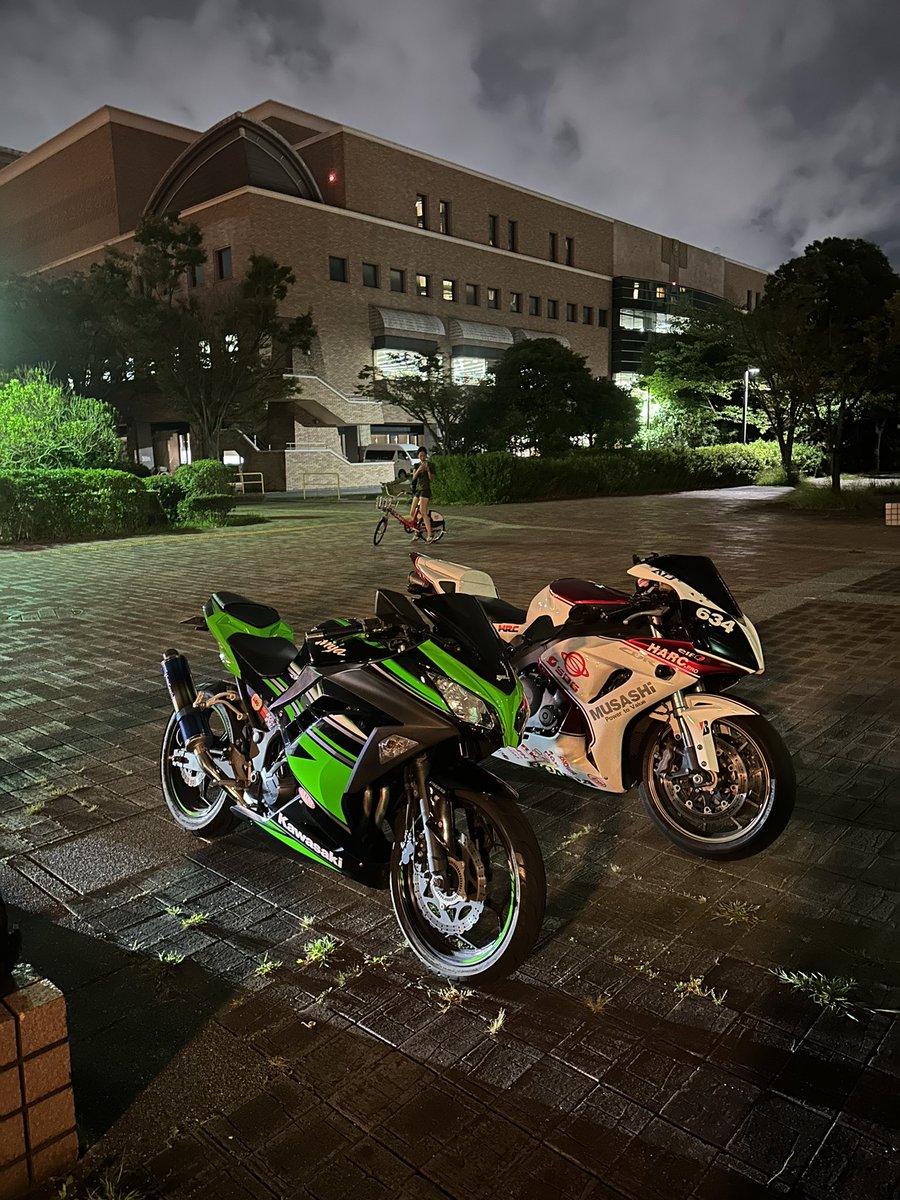 少しだけおバイク🏍️
