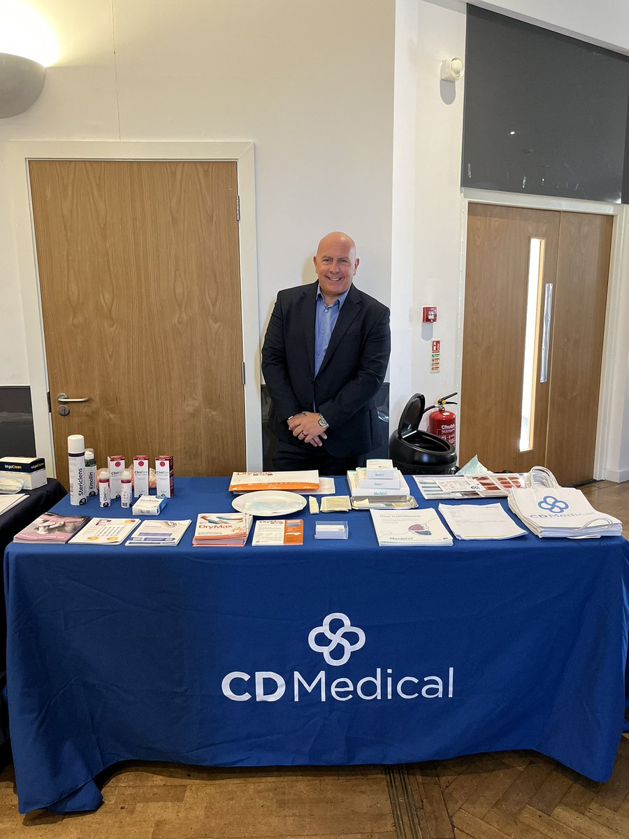 scottcdmedical's tweet photo. CD Medical Ltd  are proud to be supporting the tissue viability woundcare education day at Addenbrooke’s Hospital  a fantastic turnout &amp; look forward to speaking to HCPs from around the county. #education #tissueviability #woundcare #addenbrookeshospital #maxiocel #drymax https://t.co/dOeBr2gDfK