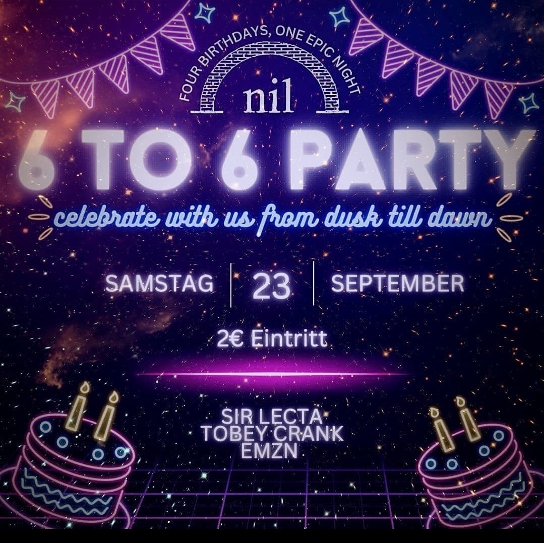 TwoFaceSound's tweet photo. Vergiss nie deine Wurzeln 😉.

Nicht nur deswegen freut sich @CrankTobey darauf im @nilklub die Geburtstagskindern und alle Gäste, zusammen mit #sirlecta , musikalisch zum Tanzen zu bringen 😀 https://t.co/gslKBxvaoS