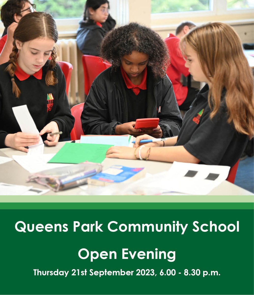 We are looking forward to welcoming families to the QPCS Open Evening tonight at 6.00pm.