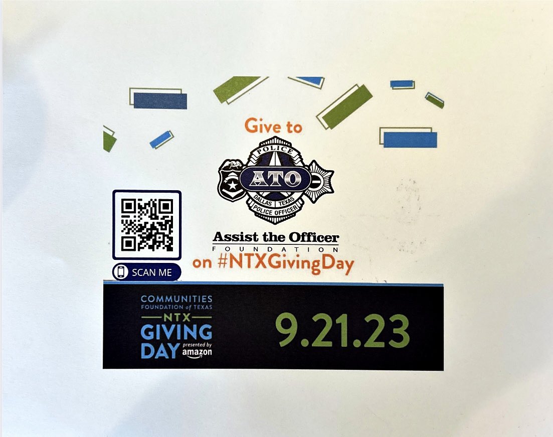 Today’s the deadline! Don’t forget to donate if you or anyone are interested for our NTX Giving Day! #NTXGivingDay2023 

northtexasgivingday.org/organization/D…