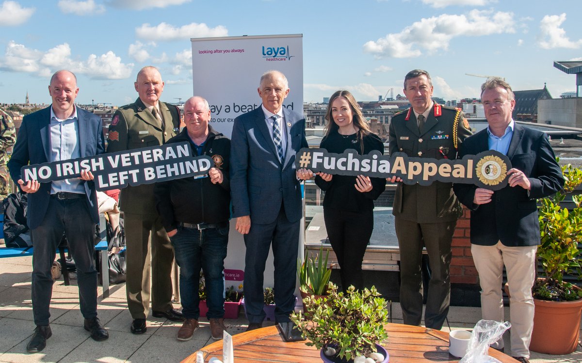 Óglaigh na hÉireann (@defenceforces) on Twitter photo Today <a href="/DF_COS/">Rossa Mulcahy</a>, Lt General Seán Clancy with President of O.N.E Mr. Diarmuid Higgins launched <a href="/OneFuchsia/">Óglaigh Náisiúnta na hÉireann (ONE)</a> Veterans Charity's, 24/7 Mental Health Support service for Veterans in association with Laya Healthcare, Spectrum and generously funded by Leopardstown Park Hospital Trust Today <a href="/DF_COS/">Rossa Mulcahy</a>, Lt General Seán Clancy with President of O.N.E Mr. Diarmuid Higgins launched <a href="/OneFuchsia/">Óglaigh Náisiúnta na hÉireann (ONE)</a> Veterans Charity's, 24/7 Mental Health Support service for Veterans in association with Laya Healthcare, Spectrum and generously funded by Leopardstown Park Hospital Trust