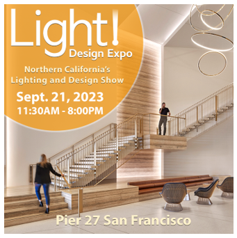 Today is the day! We hope to see you at Pier 27 in San Francisco from 11:30am - 8:00pm PST for Light! Design Expo 2023. 

Please visit us at Booth Number 73 - Attendance is Free! 
lightdesignexpo.com

#Traxonecue #LightDesignExpo #DynamicLighting #SanFrancisco #BayArea