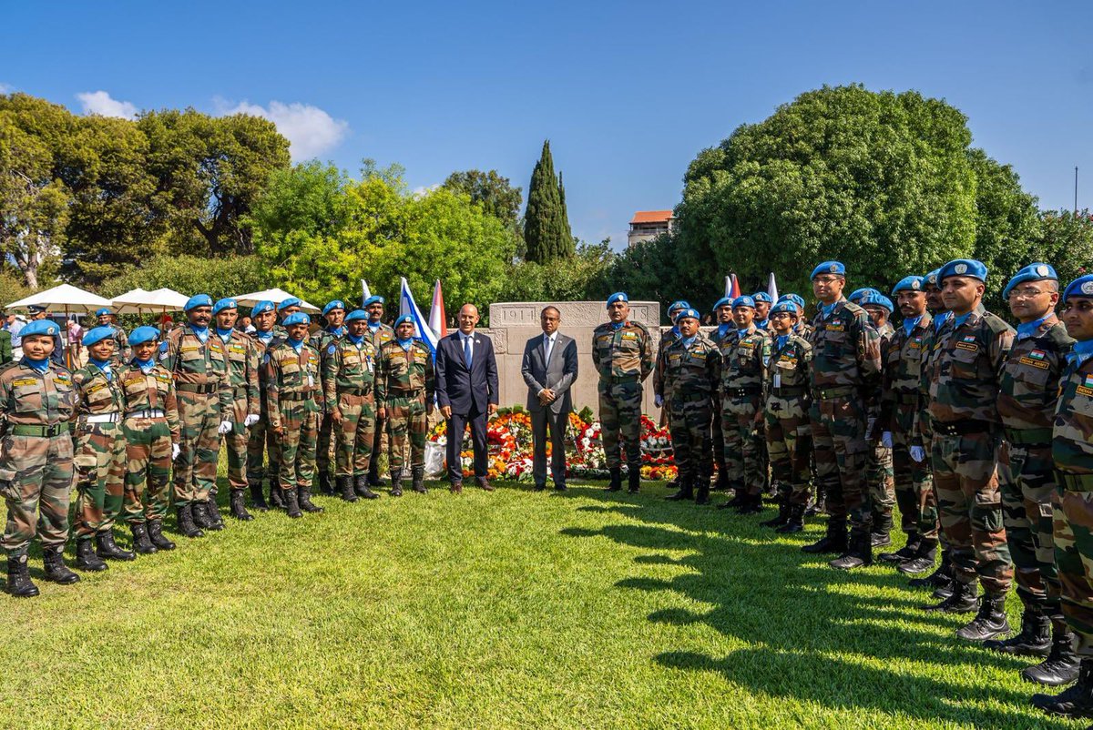 I was honored to take part in the annual memorial ceremony in Haifa, saluting the bravery win of the Indian Cavalry Brigade in Haifa, 105 years ago. Nowadays, under Adani Group, we are writing the next chapter of this beautiful and important city as a global trade hub