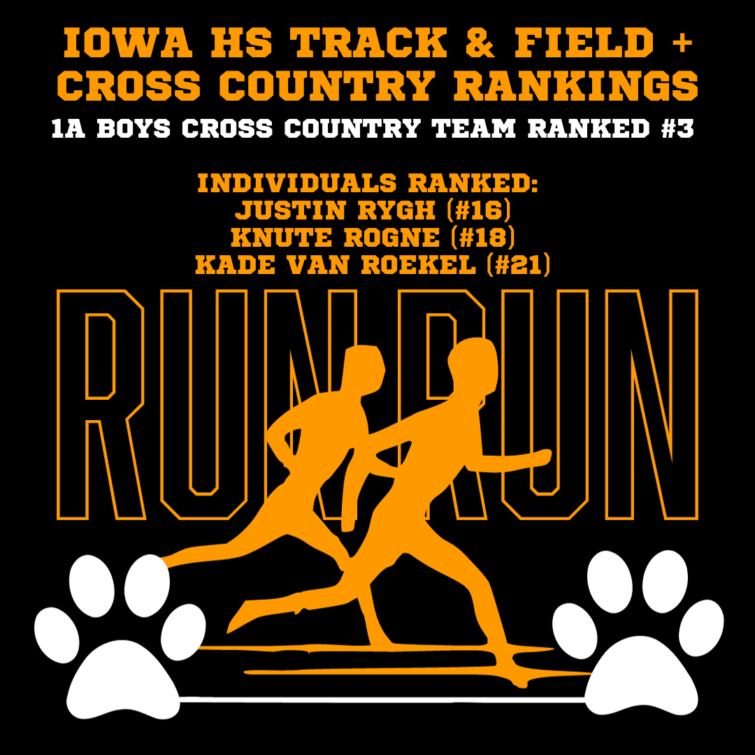 lakemillscsd's tweet photo. Class 1A Cross Country &amp; Class A Football Rankings for the week of 9/18/23💜

Keep up the good work, Bulldogs! 
#BulldogPride https://t.co/1Pny9glypm