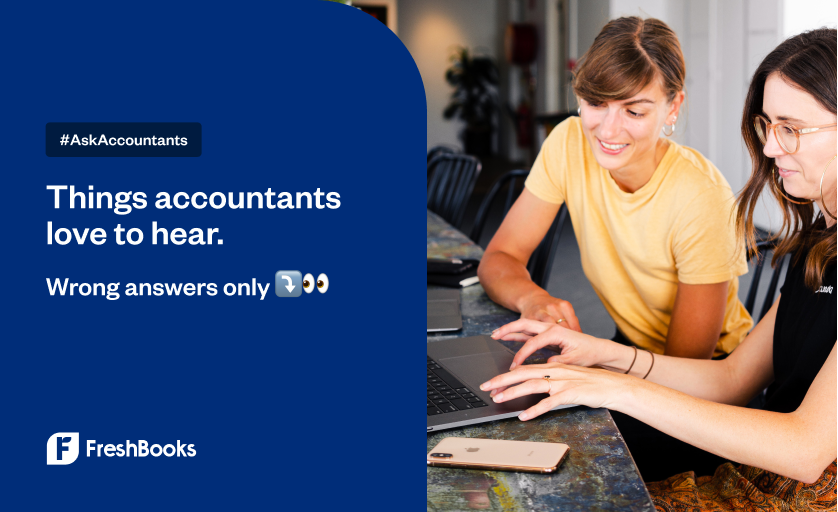 freshbooks's tweet photo. Spill the tea, accountants. ☕ We want to hear all the gossip. ⤵️👀

#Accountants #Accounting #SmallBusinessOwner #BusinessOwner #Entrepreneur #AccountantHumor #AskAccountants https://t.co/G5sdHoX1dR