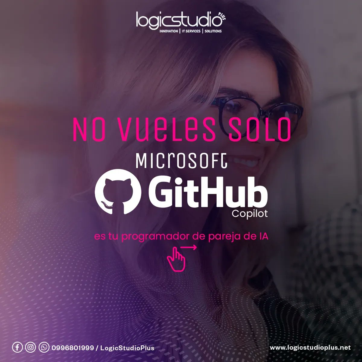 LogicStudioPlus's tweet image. Descubra cómo GitHub Copilot impulsa la velocidad, mejora el código y facilita herramientas para desarrolladores y soluciones en tiempo real.
Llámenos sin compromiso:wa.link/htbnk1
#LogicStudioPlus #plataforma #paginas #ecuador #futuro #trabajoenequipo #IA