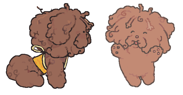 momo if they were a dog.. 