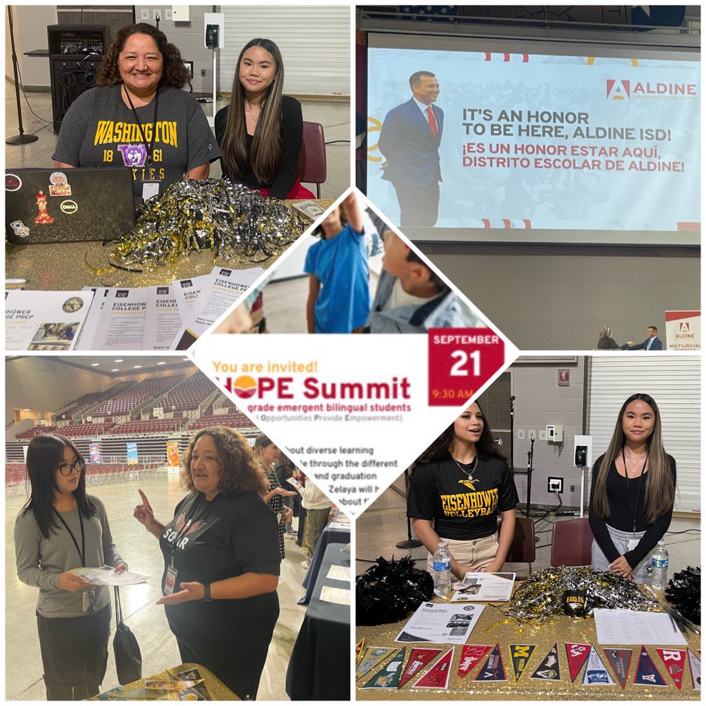 betzidelarosa4's tweet photo. “You never know what sacrifices your family have made for you to be here.”  Honor your ancestors by using your education to get ahead. Education provides hope. @DrZelayaSpeaks @AldineISD @Aldine_FACE @delgadong94 @drgoffney @Ike9_AISD @Darrell88Ross @DrEMJaime89 #HOPESummit https://t.co/cvb5n19H7A